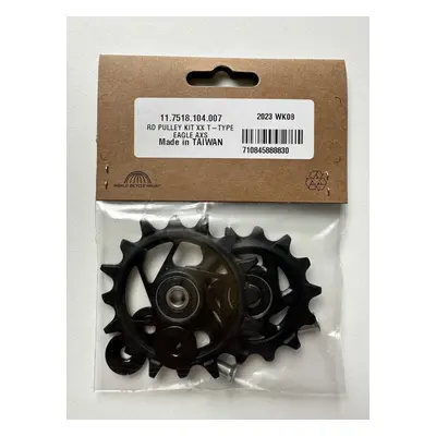 SRAM kladky pro přehazovačku - PULLEYS XX T-TYPE EAGLE AXS - černá