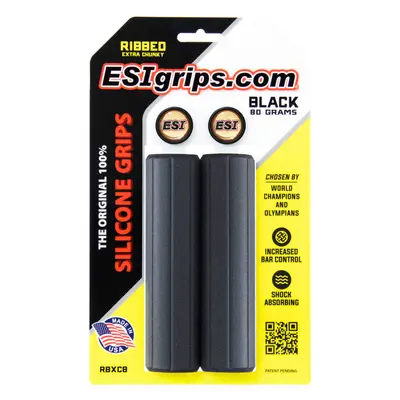 ESIGRIPS gripy - ESI RIBBED EXTRA - černá