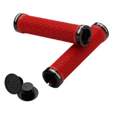 SRAM gripy - LOCKING GRIPS - červená