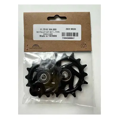 SRAM kladky pro přehazovačku - PULLEYS X0 T-TYPE EAGLE AXS - černá