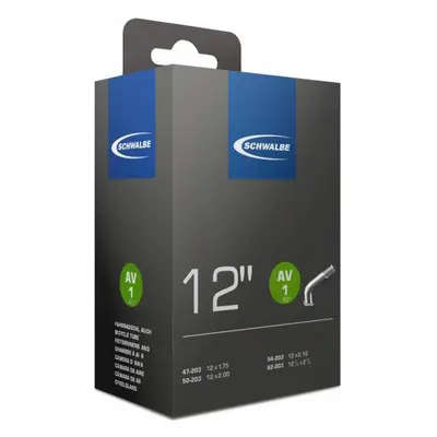 SCHWALBE duše - AV1 45° 12x1.75/2.10 AV 40mm - černá