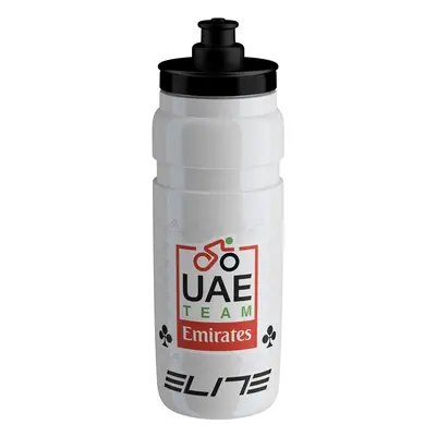 ELITE Cyklistická láhev na vodu - FLY 750 UAE TEAM EMIRATES 2024 - bílá/červená