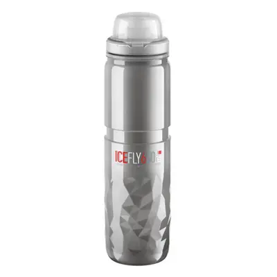 ELITE Cyklistická láhev na vodu - ICE FLY 650 ml - transparentní