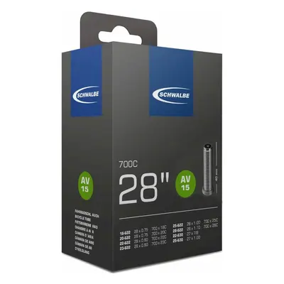 SCHWALBE duše - AV15 700x18/28C AV 40mm - černá