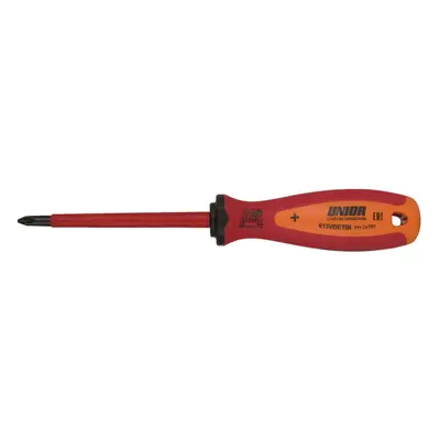 UNIOR šroubovák - SCREWDRIVER VDE TBI PH1 x 80 - červená