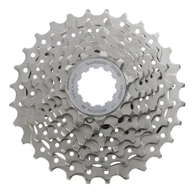 SHIMANO kazeta - CASSETTE HG50 8 11-30 - stříbrná