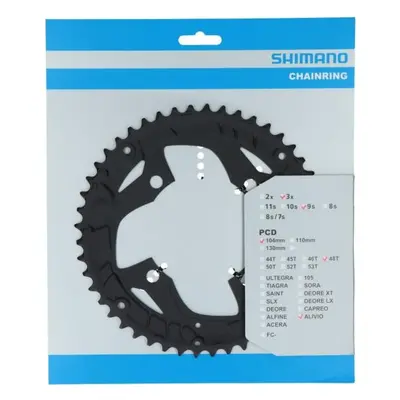 SHIMANO převodník - ALIVIO T4010 48 - černá