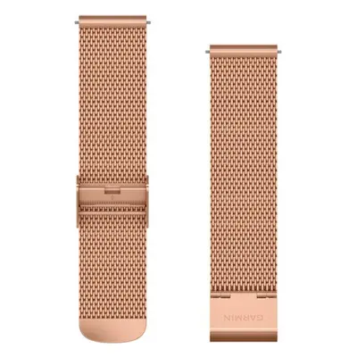 GARMIN řemínek - QUICK RELEASE 20 MM 18K ROSE GOLD PVD - růžová/zlatá