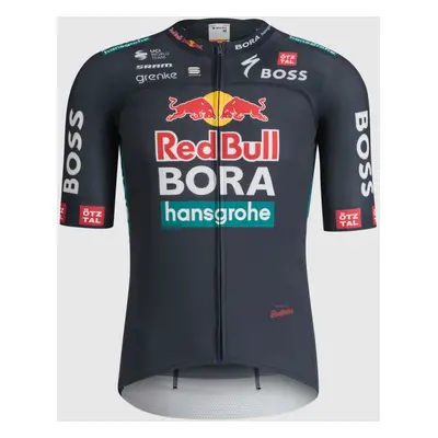 SPORTFUL Cyklistický dres s krátkým rukávem - RED BULL BORA - HANSGROHE BODYFIT TEAM - modrá