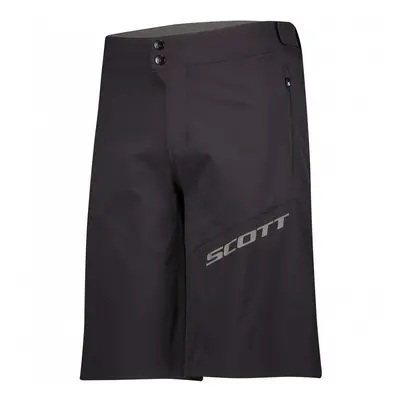 SCOTT Cyklistické kalhoty krátké bez laclu - ENDURANCE LS/FIT W/PAD - černá