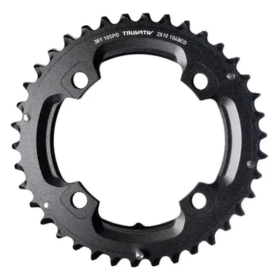 SRAM převodník - MTB 38T 104 S1 49 CHAINLINE AL5 2X10 NO PIN BLAST - černá