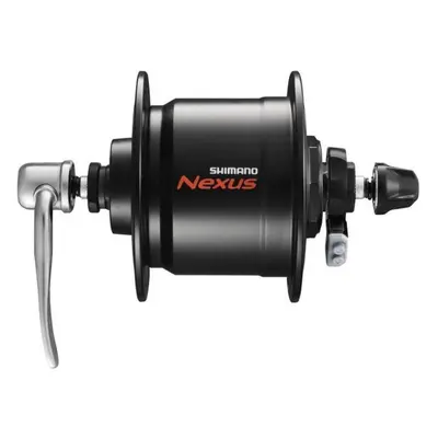 SHIMANO přední náboj s dynamem - DHC3000 36 - černá