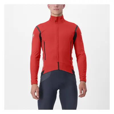 CASTELLI Cyklistická zateplená bunda - PERFETTO RoS 2 - červená