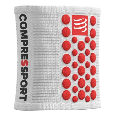 COMPRESSPORT potítko - 3D.DOTS - bílá/červená