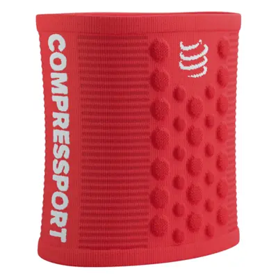 COMPRESSPORT potítko - SWEATBANDS 3D.DOTS - červená/bílá