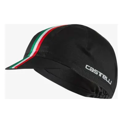 CASTELLI Cyklistická čepice - ITALIA CAP - černá