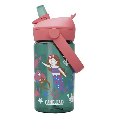 CAMELBAK Cyklistická láhev na vodu - THRIVE FLIP STRAW KIDS 0,4l - zelená/růžová