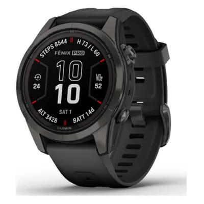 GARMIN chytré hodinky - FENIX 7S PRO SAPPHIRE SOLAR - černá