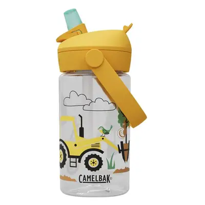 CAMELBAK Cyklistická láhev na vodu - THRIVE FLIP STRAW KIDS 0,4l - transparentní/žlutá