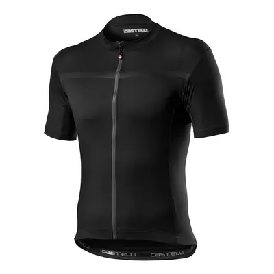 CASTELLI Cyklistický dres s krátkým rukávem - CLASSIFICA - černá