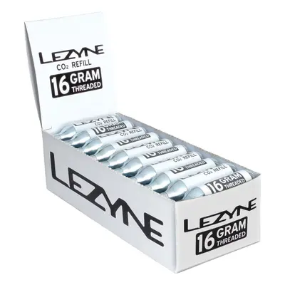 LEZYNE CO2 pumpa/pumpička - 16G SILVER - stříbrná