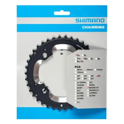 SHIMANO převodník - DEORE XT M785 38 - černá