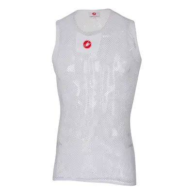 CASTELLI Cyklistické triko - CORE MESH 3 - bílá