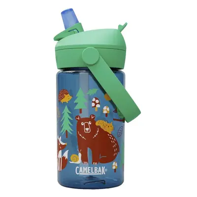 CAMELBAK Cyklistická láhev na vodu - THRIVE FLIP STRAW KIDS 0,4l - zelená/modrá