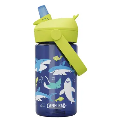 CAMELBAK Cyklistická láhev na vodu - THRIVE FLIP STRAW KIDS 0,4l - modrá/žlutá