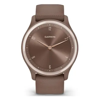 GARMIN chytré hodinky - VIVOMOVE SPORT - hnědá