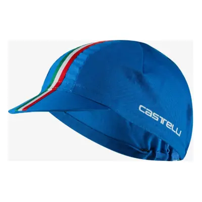 CASTELLI Cyklistická čepice - ITALIA CAP - modrá