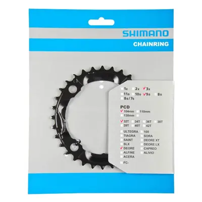 SHIMANO převodník - DEORE M590 32 - černá