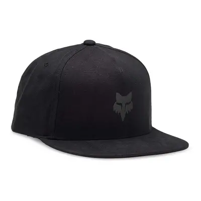 FOX Cyklistická čepice - FOX HEAD SNAPBACK - černá