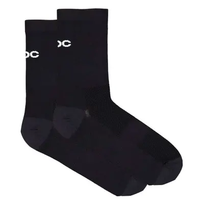 POC Cyklistické ponožky klasické - CADENCE ROAD SOCKS - černá