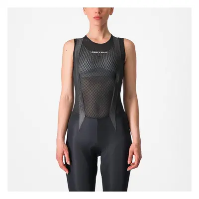 CASTELLI Cyklistické triko bez rukávů - PRO MESH W - černá