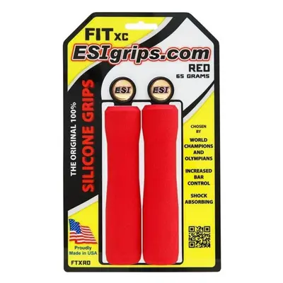 ESIGRIPS gripy - ESI FIT XC - červená