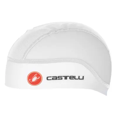 CASTELLI Cyklistická čepice - SUMMER - bílá