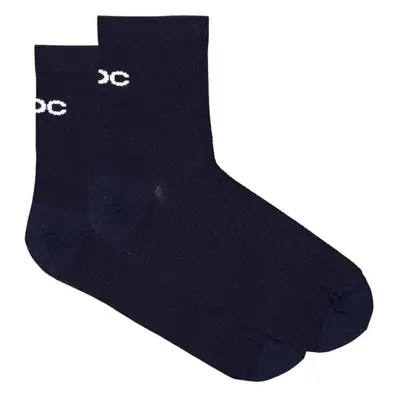 POC Cyklistické ponožky kotníkové - CADENCE ROAD SHORT SOCKS - modrá