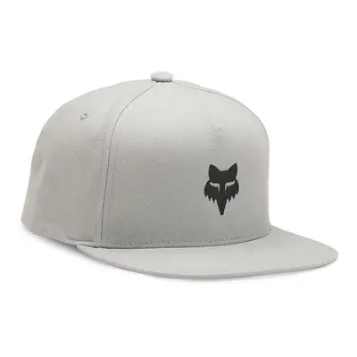 FOX Cyklistická čepice - FOX HEAD SNAPBACK - šedá