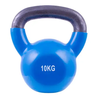 Sportago kovový vinyl Kettlebell 10 kg