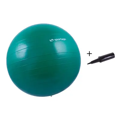 Gymnastický míč Sportago Anti-Burst 55 cm, včetně pumpičky - zelená