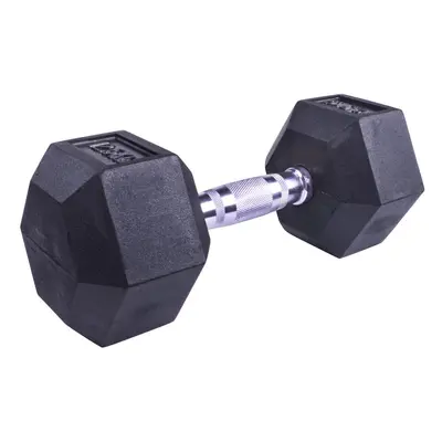 Profi šestihranná pogumovaná činka Sportago Hexagon 12,5 kg