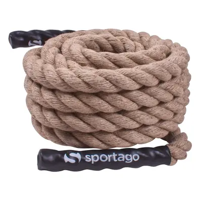 Šplhací lano Sportago Climbmaster (bez úchytu) 38mm - 9m