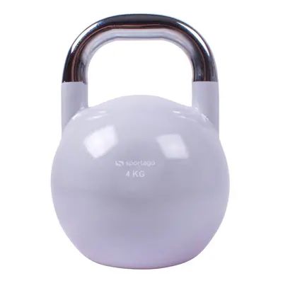 Sportago Competition Kettlebell 4 kg, šedý