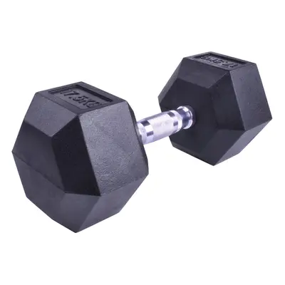 Profi šestihranná pogumovaná činka Sportago Hexagon 10 kg