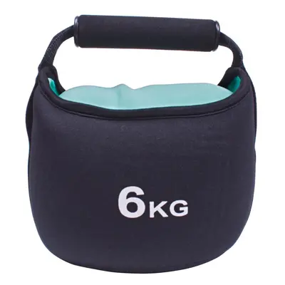 Činka Sportago Kettle-bell soft 6 kg - zelená