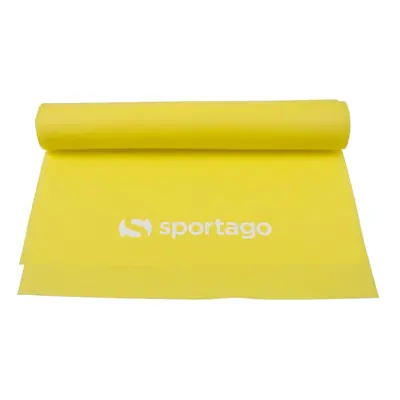 Gumový expandér Sportago Band Light 120 cm, žlutý