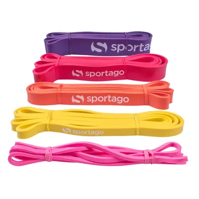 Posilovací gumy Sportago Pase - základní set 5 gum - Pase