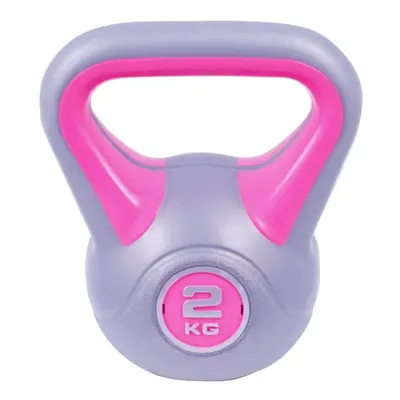 Činka Sportago Kettlebell 2 kg - růžová