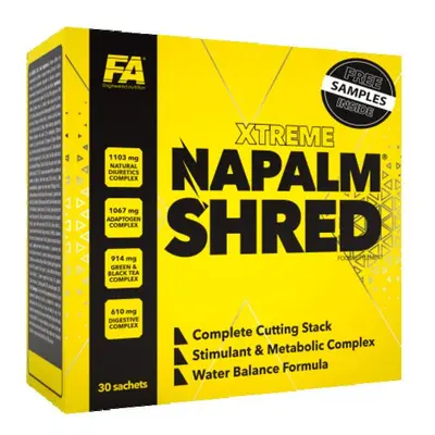 Fitness Authority Xtreme Napalm SHRED 30 Sáčků